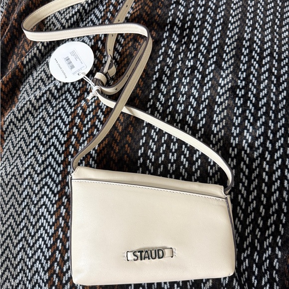 STAUD Ivory Crossbody Bag - Picture 1 of 4